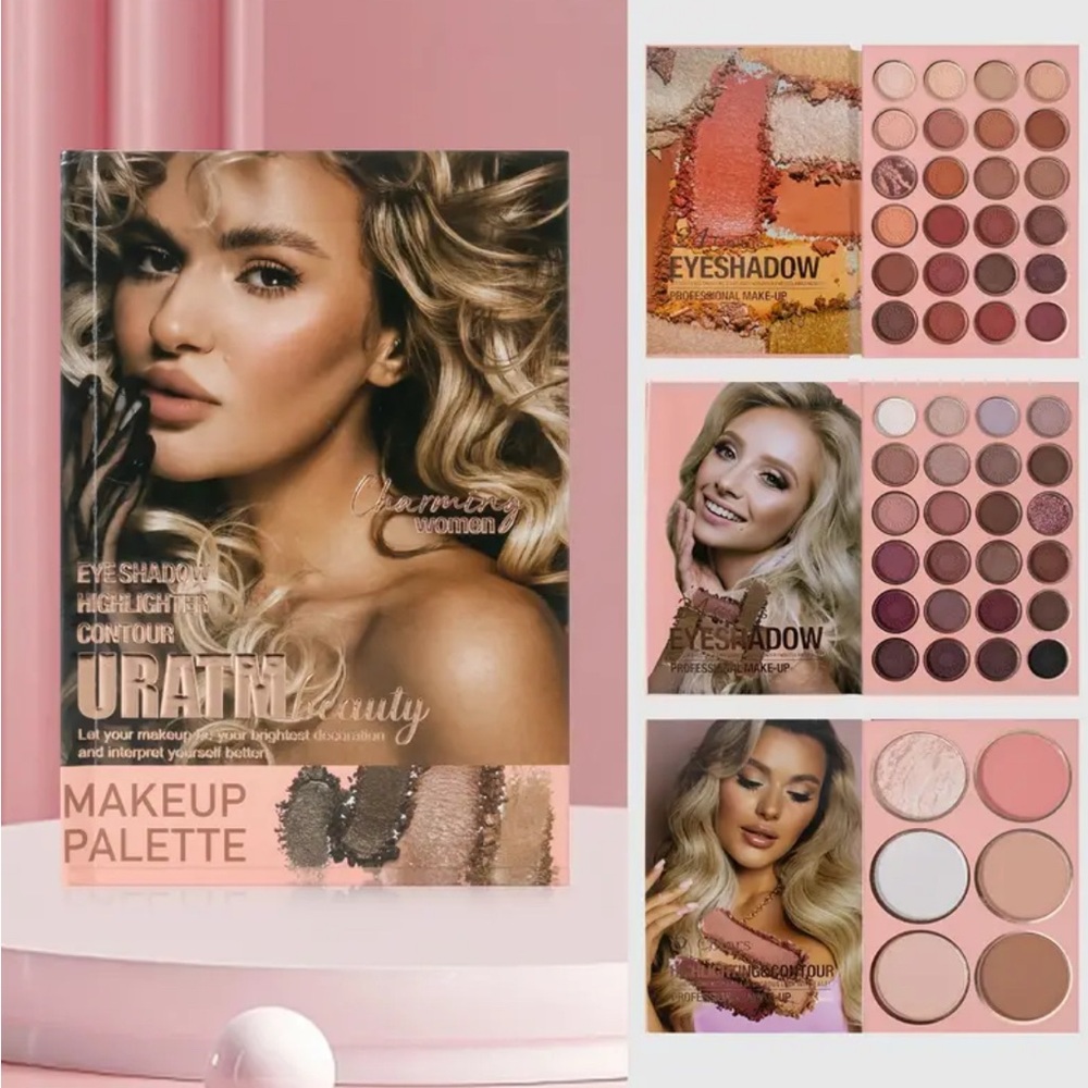 Eyeshadow Palette - Pink and Brown Shades
